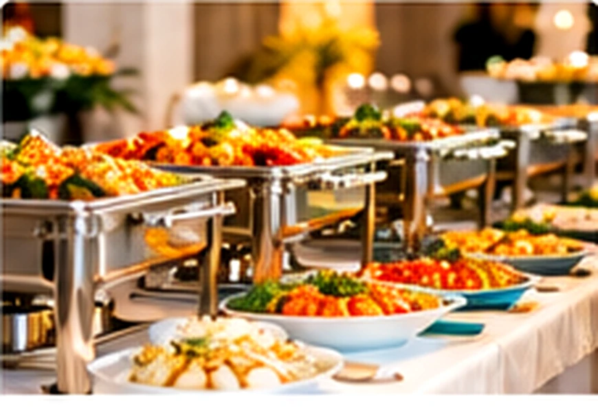 Illustration événementielle : Buffet gastronomique